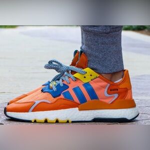 Ninja adidas night jogger time in